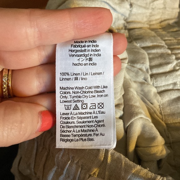 J.Crew 100% linen pants - Picture 5 of 5